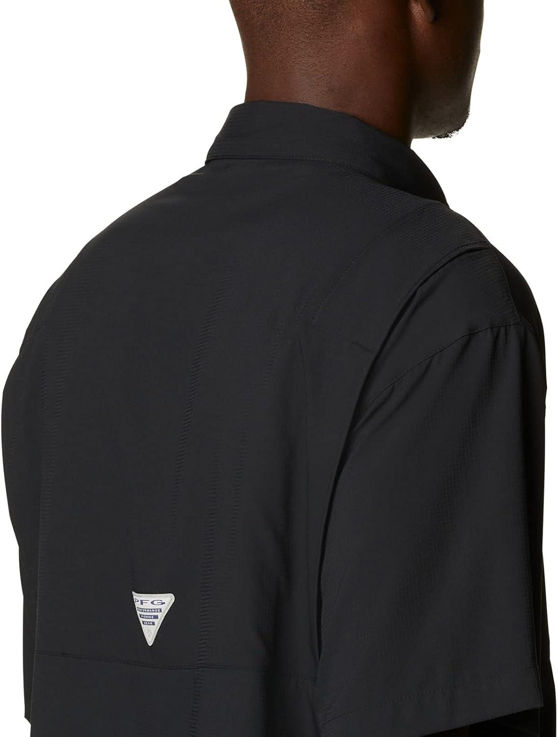 imageColumbia Mens Silver Ridge Blocked Long Sleeve ShirtBlackRealtree Edge
