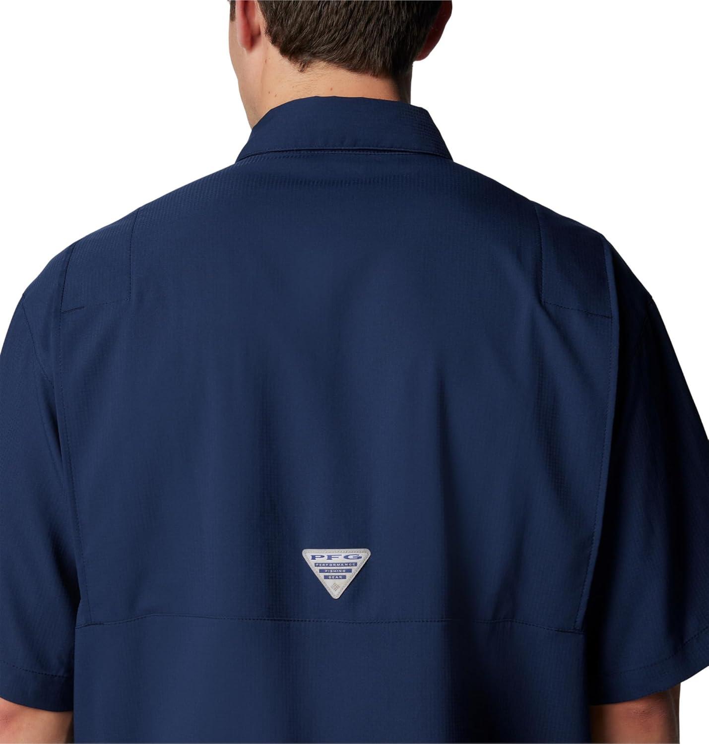 imageColumbia Mens Silver Ridge Blocked Long Sleeve ShirtCollegiate Navy
