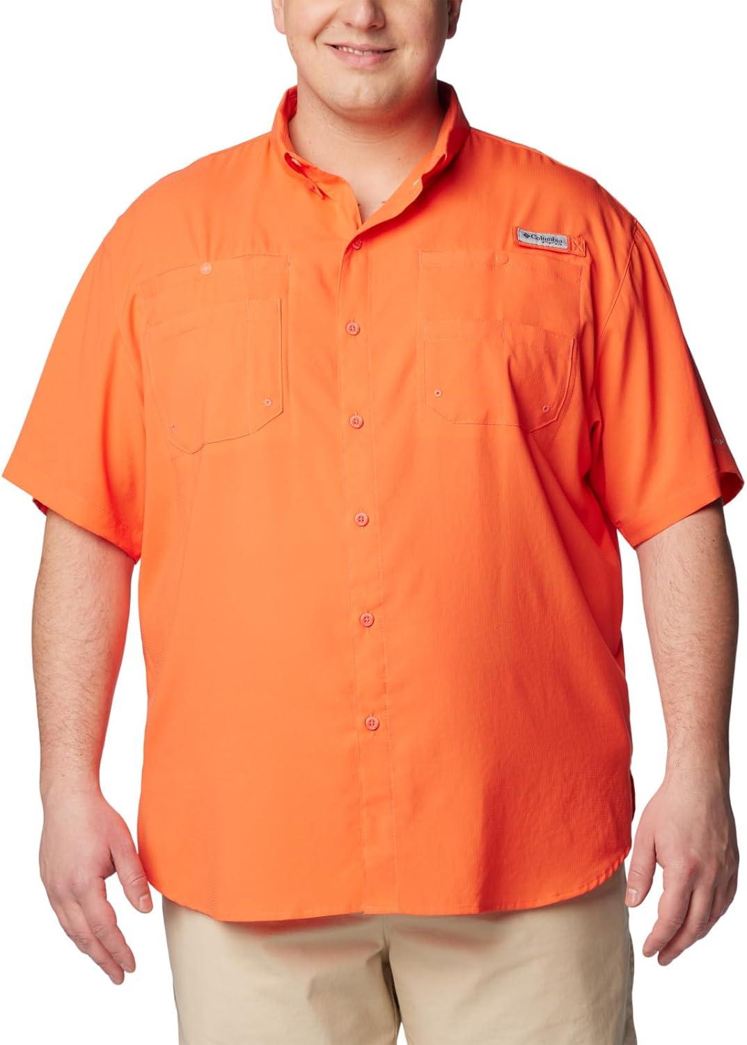 imageColumbia Mens Silver Ridge Blocked Long Sleeve ShirtCorange