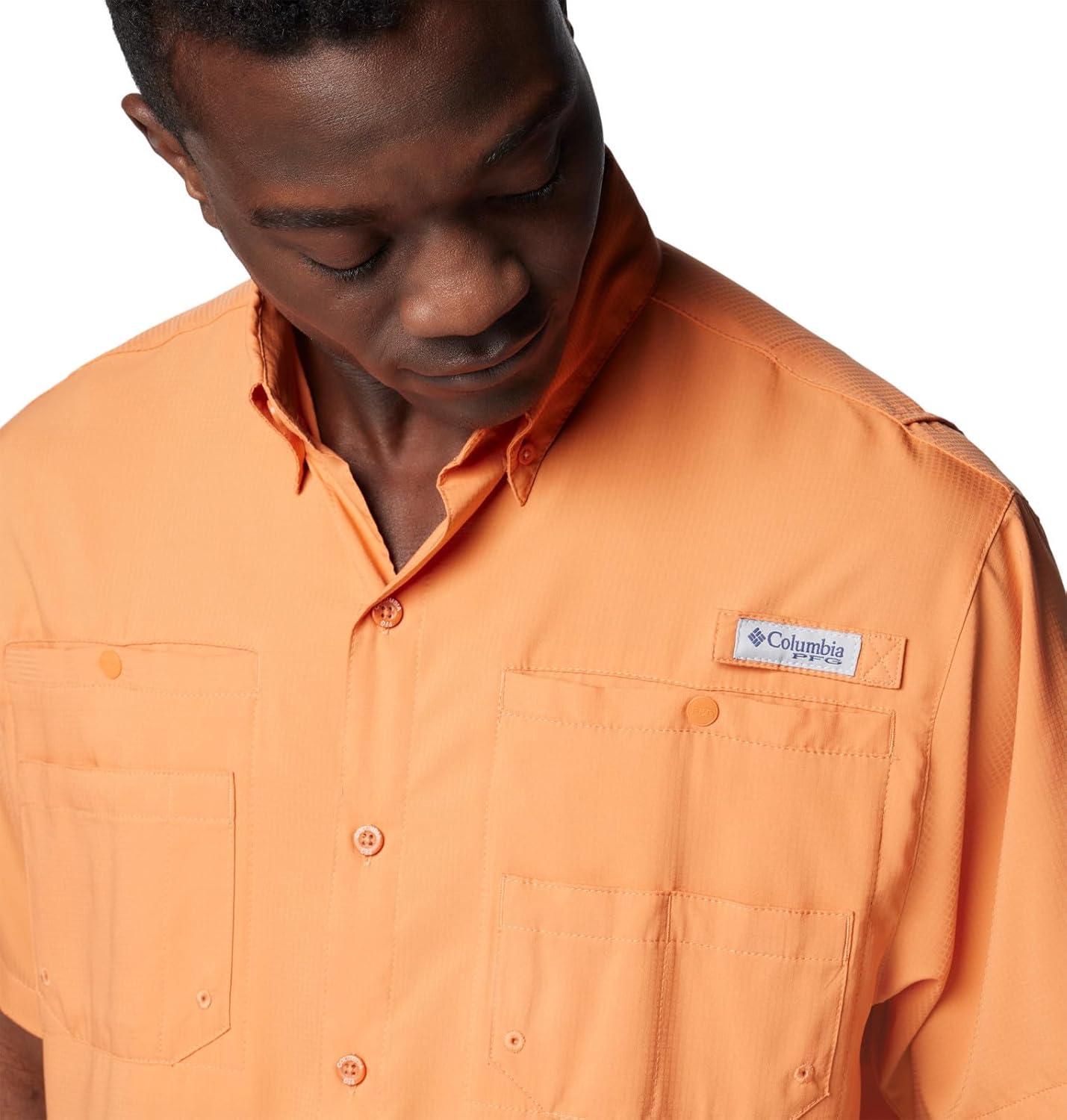imageColumbia Mens Silver Ridge Blocked Long Sleeve ShirtDusty Orange