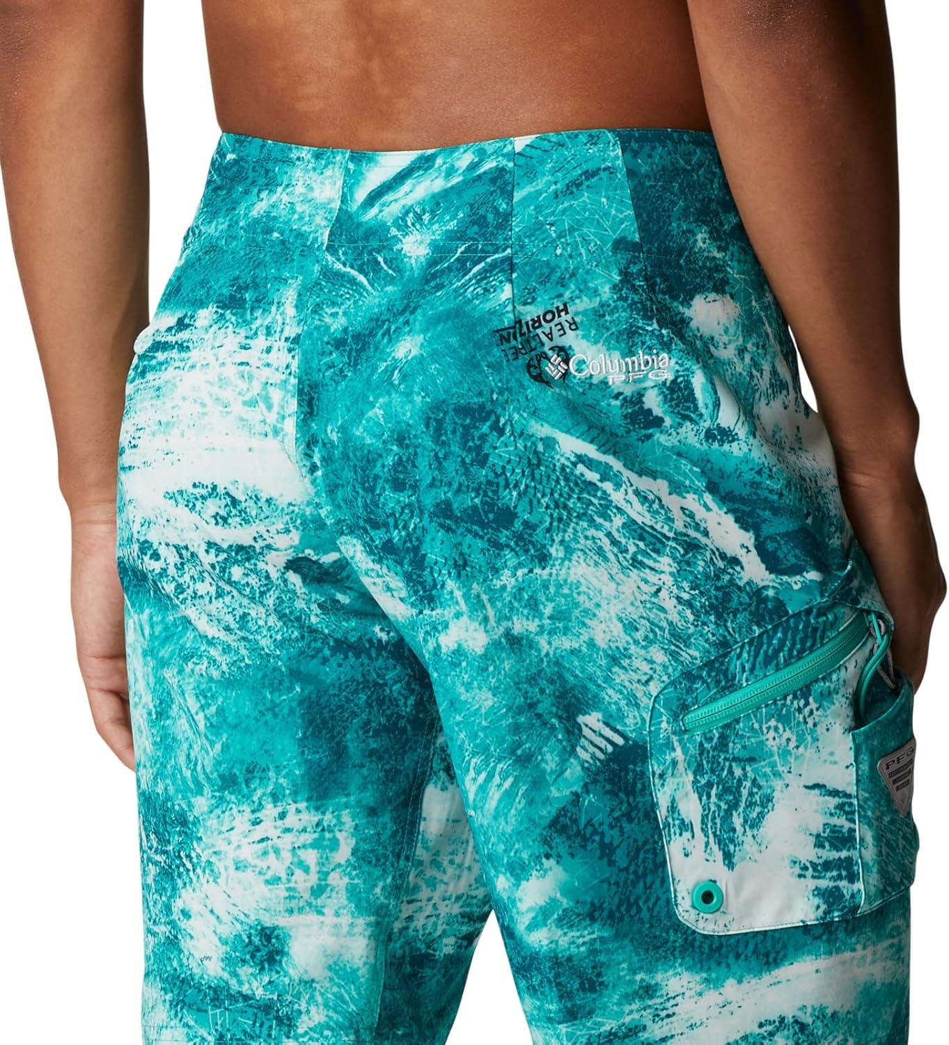 imageColumbia Mens Silver Ridge Blocked Long Sleeve ShirtElectric Turquoise Realtree Horizon