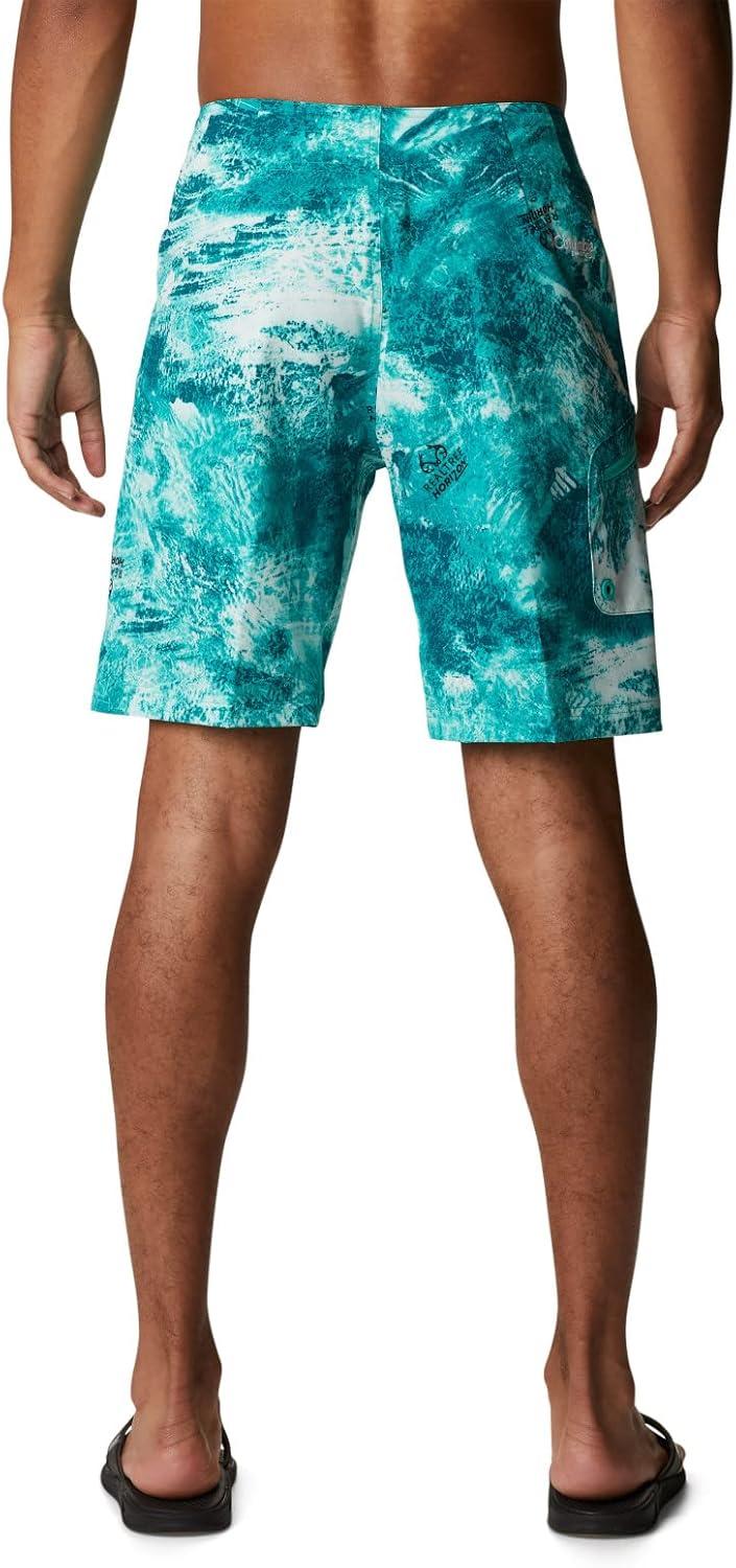 imageColumbia Mens Silver Ridge Blocked Long Sleeve ShirtElectric Turquoise Realtree Horizon