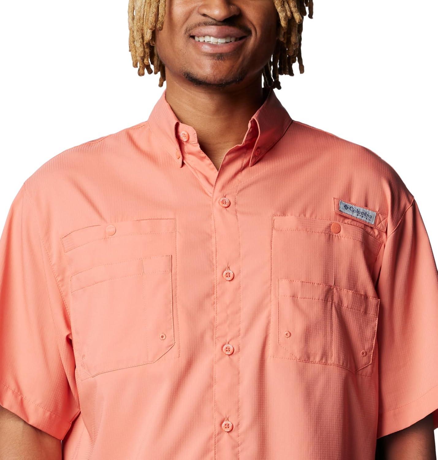 imageColumbia Mens Silver Ridge Blocked Long Sleeve ShirtFaded Peach