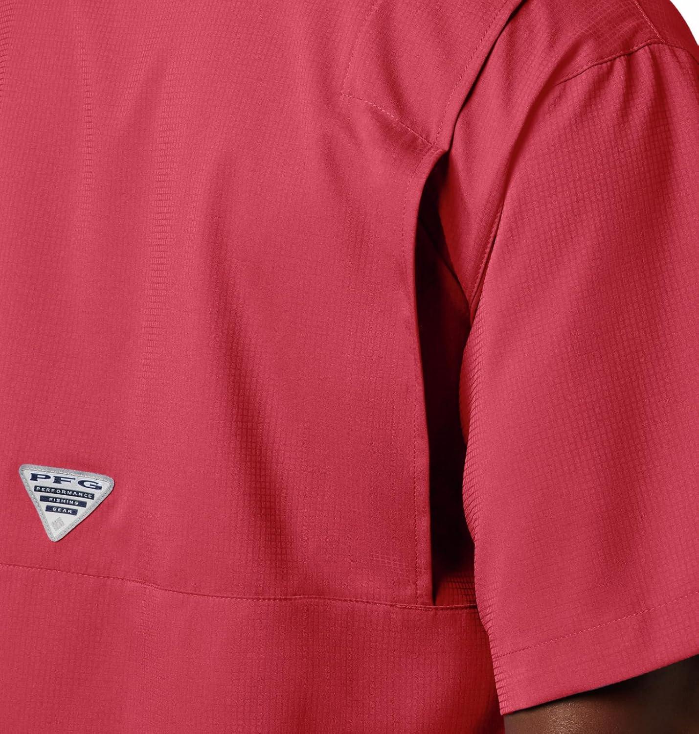 imageColumbia Mens Silver Ridge Blocked Long Sleeve ShirtSunset Red