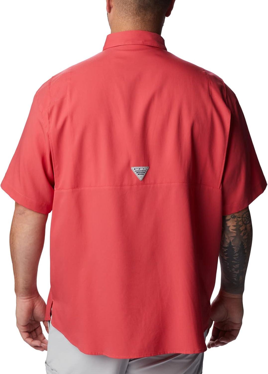 imageColumbia Mens Silver Ridge Blocked Long Sleeve ShirtSunset Red