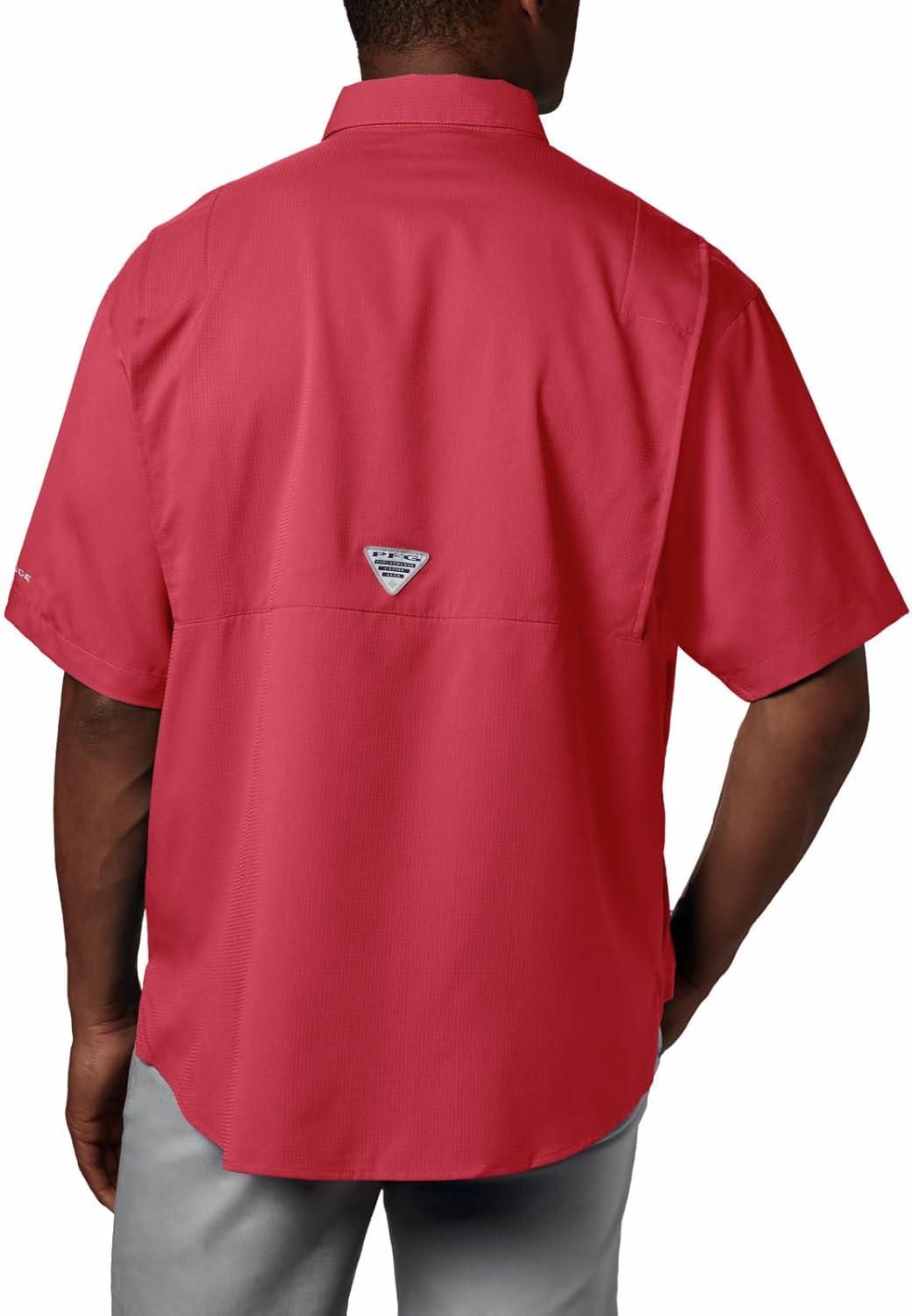 imageColumbia Mens Silver Ridge Blocked Long Sleeve ShirtSunset Red