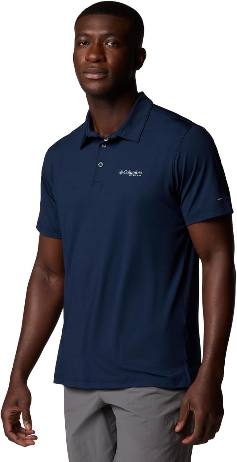 imageColumbia Mens Slack Tide II Stretch PoloCollegiate Navy