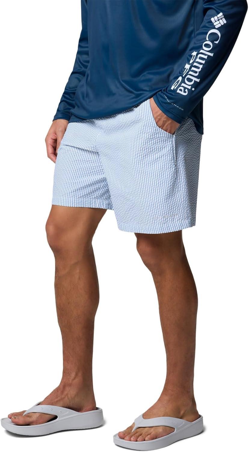 imageColumbia Mens Super Backcast II Water ShortDark Pool Seersucker