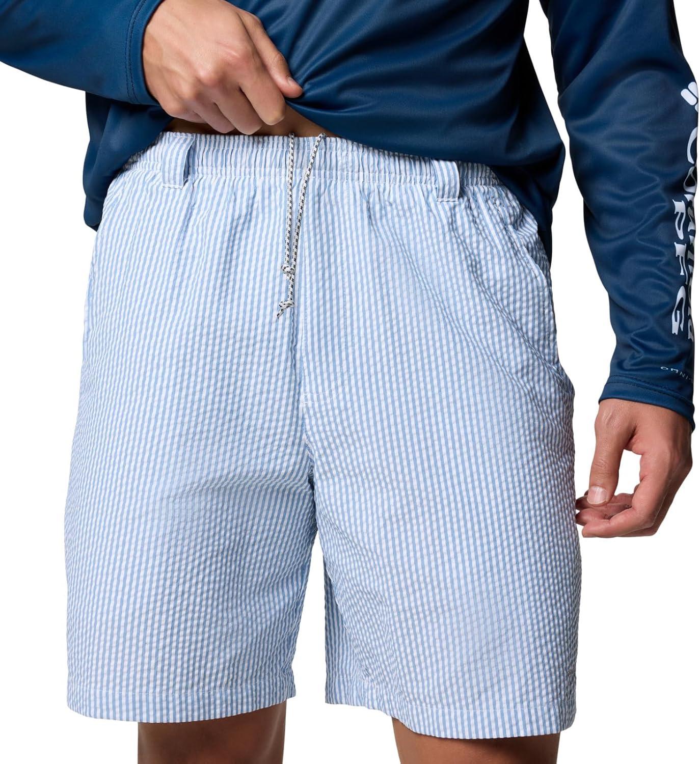 imageColumbia Mens Super Backcast II Water ShortDark Pool Seersucker