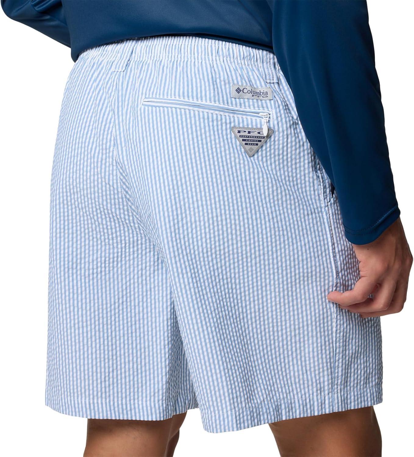 imageColumbia Mens Super Backcast II Water ShortDark Pool Seersucker
