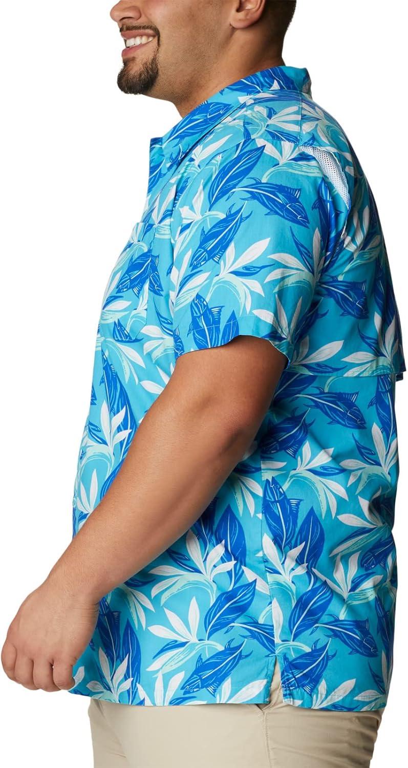 imageColumbia Mens Super Tamiami Long Sleeve ShirtAtoll Tuna Paradise Print