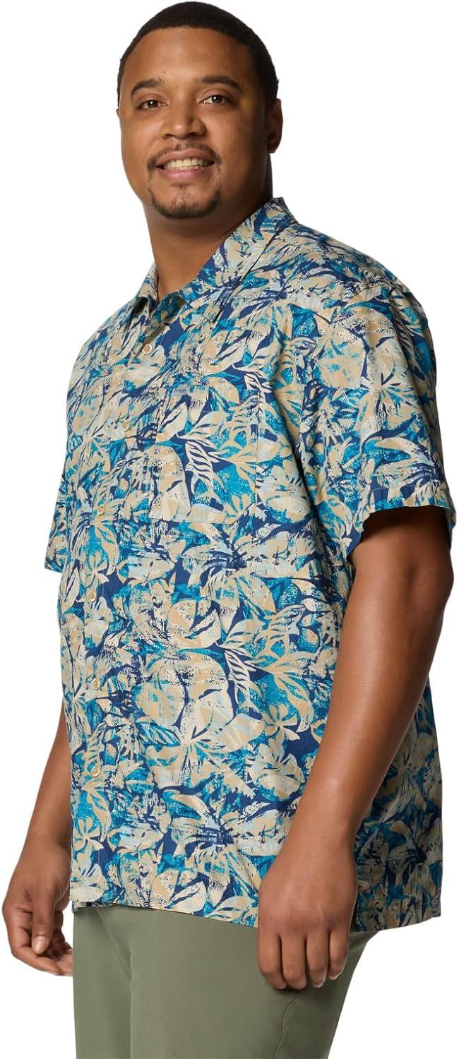 imageColumbia Mens Super Tamiami Long Sleeve ShirtBlue Echo Wild Caught