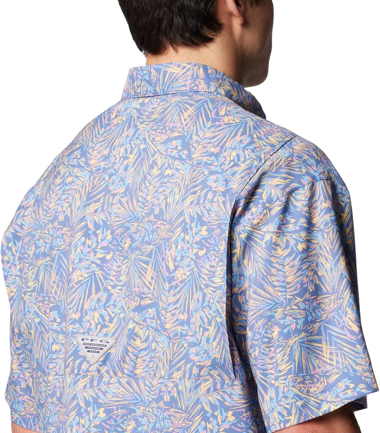 imageColumbia Mens Super Tamiami Long Sleeve ShirtBluebell Tunado