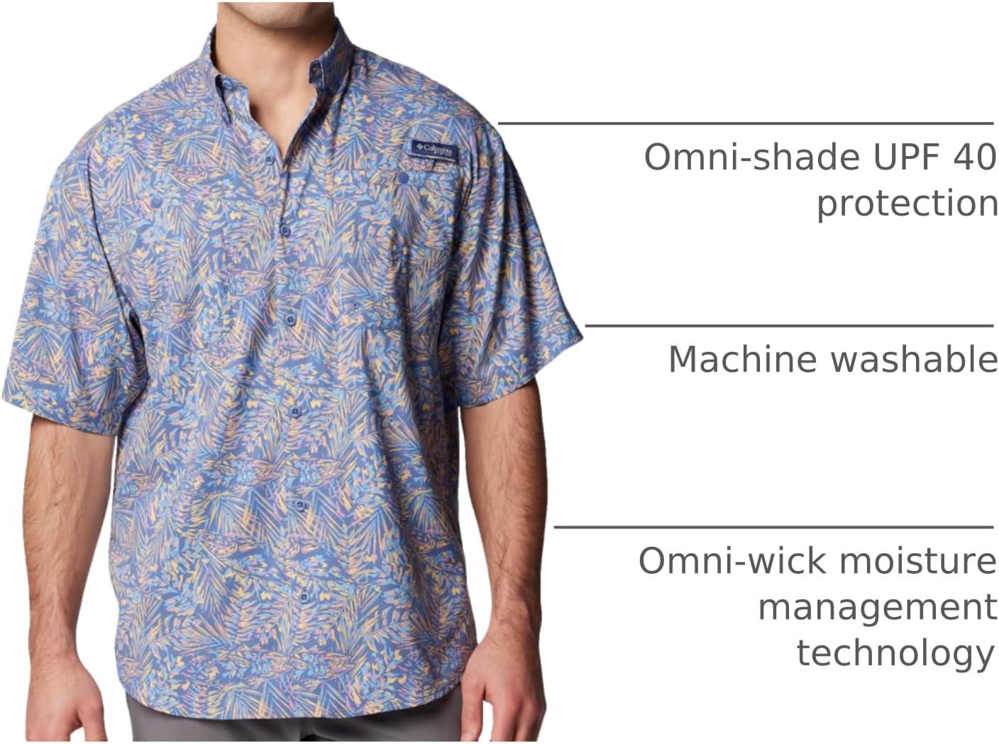 imageColumbia Mens Super Tamiami Long Sleeve ShirtBluebell Tunado