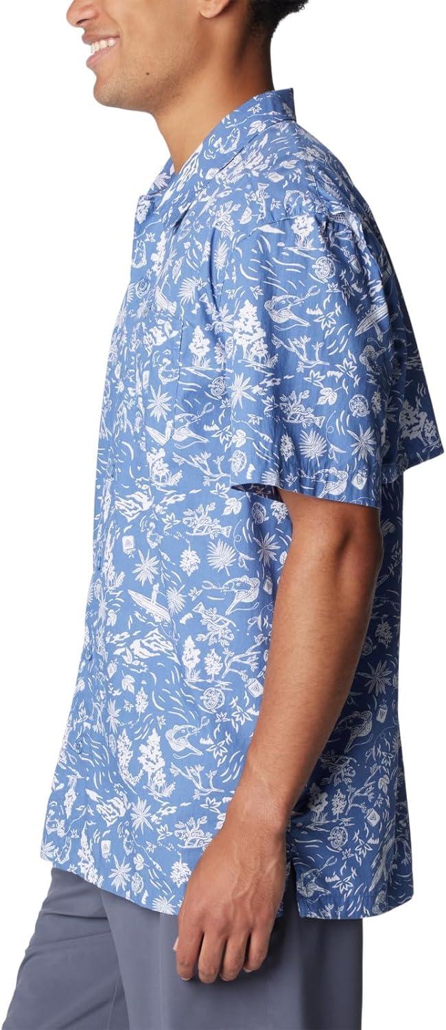 imageColumbia Mens Super Tamiami Long Sleeve ShirtBluebellKahawai