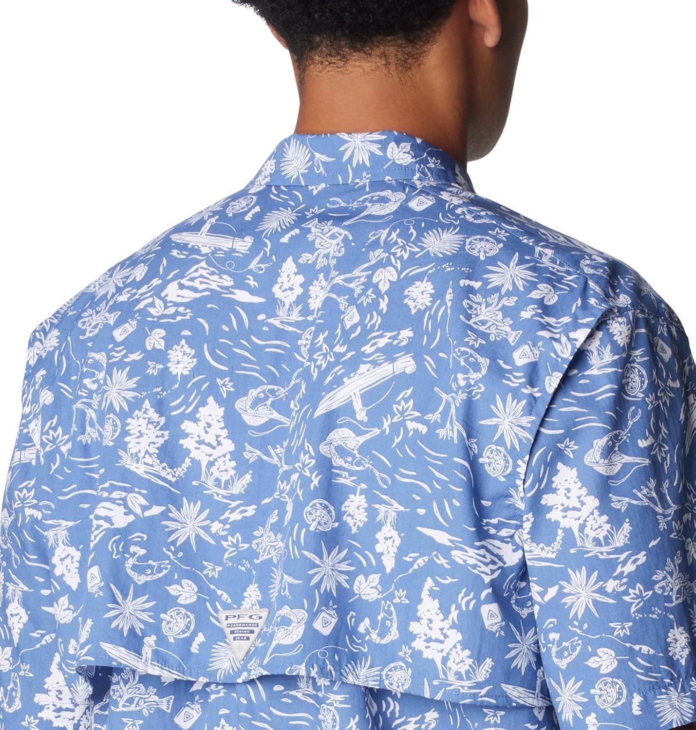 imageColumbia Mens Super Tamiami Long Sleeve ShirtBluebellKahawai