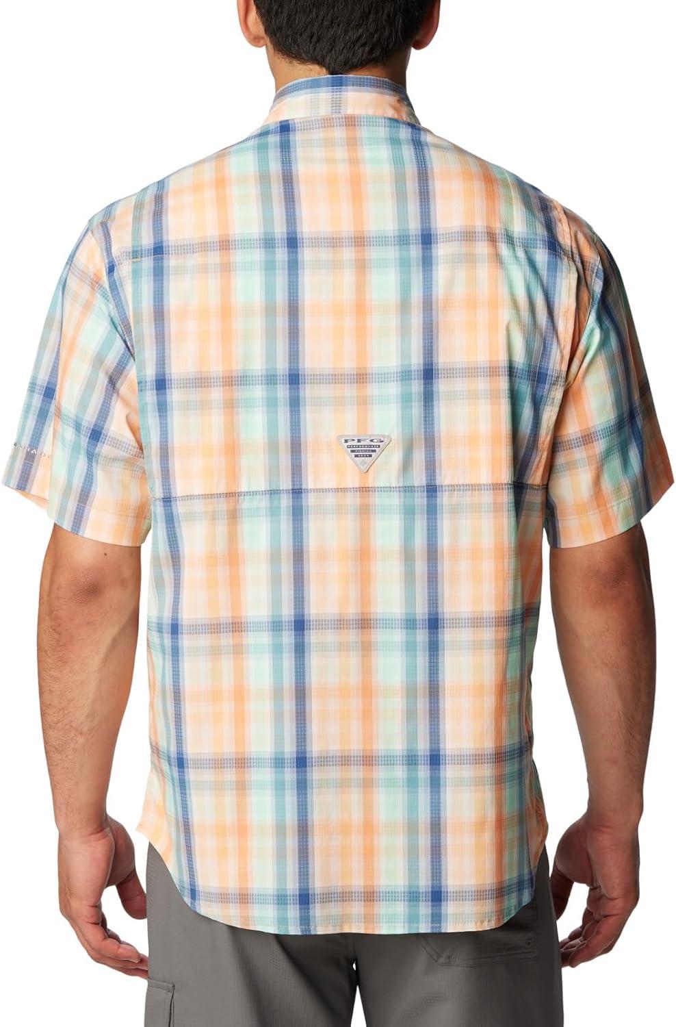 imageColumbia Mens Super Tamiami Long Sleeve ShirtBright Nectar Blurcheck