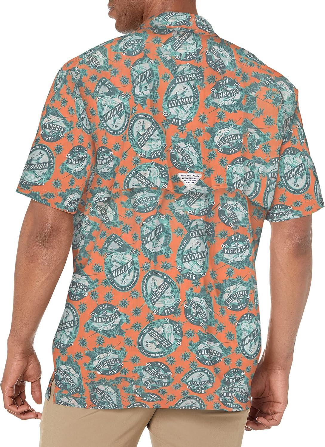 imageColumbia Mens Super Tamiami Long Sleeve ShirtBright Nectar Spirits N Sails Print