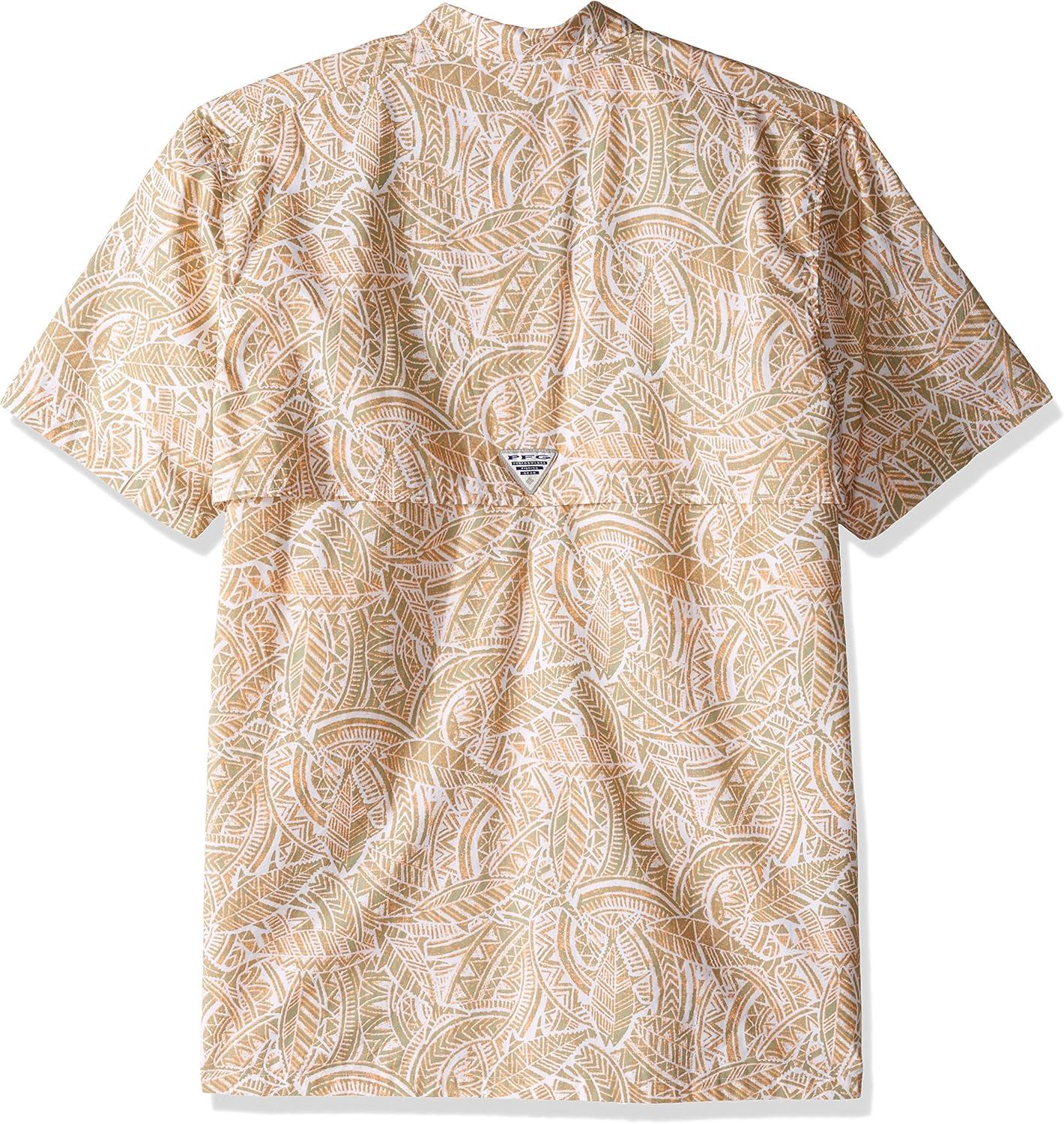 imageColumbia Mens Super Tamiami Long Sleeve ShirtBright Peach Tuna