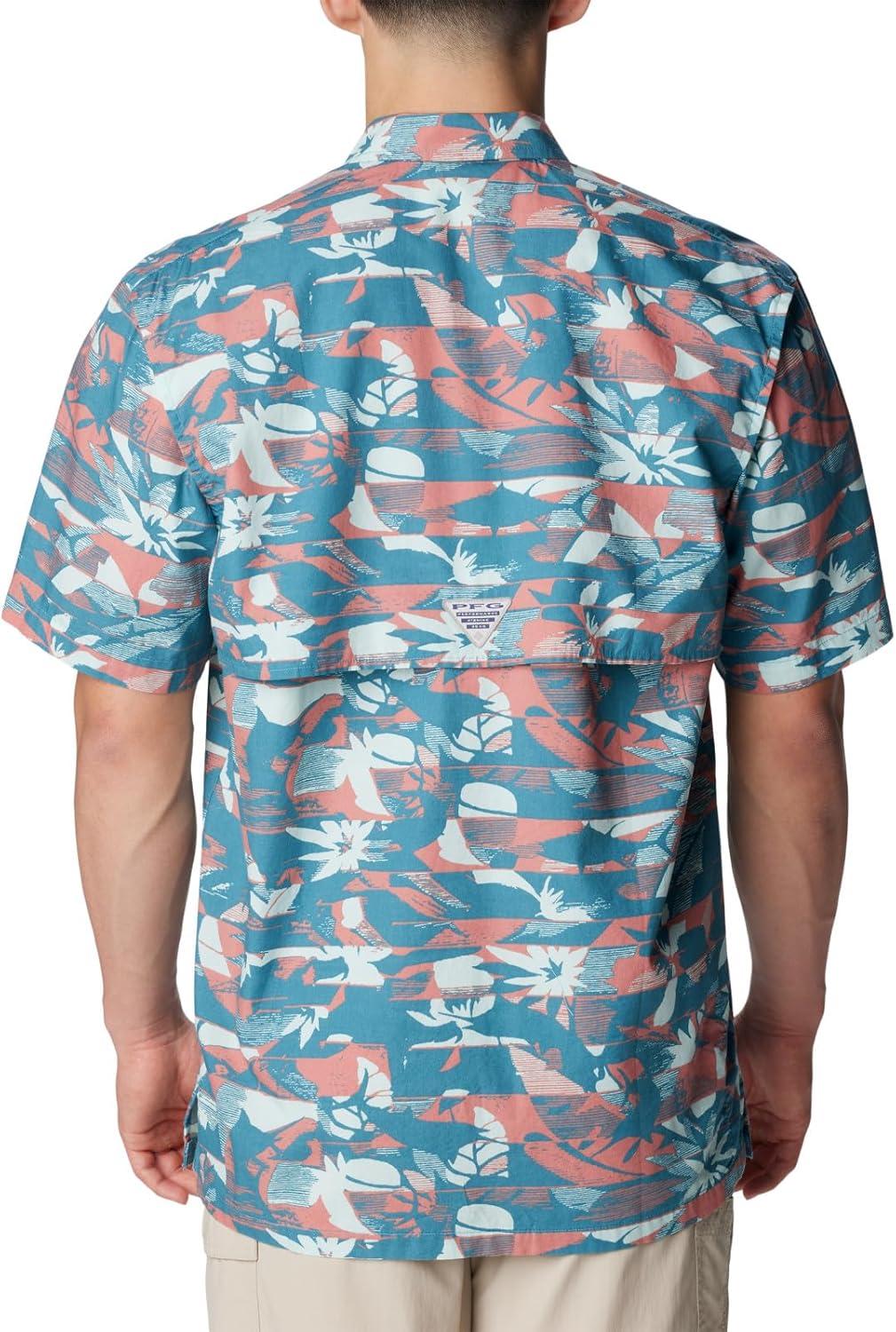 imageColumbia Mens Super Tamiami Long Sleeve ShirtCanyon BlueFullcast