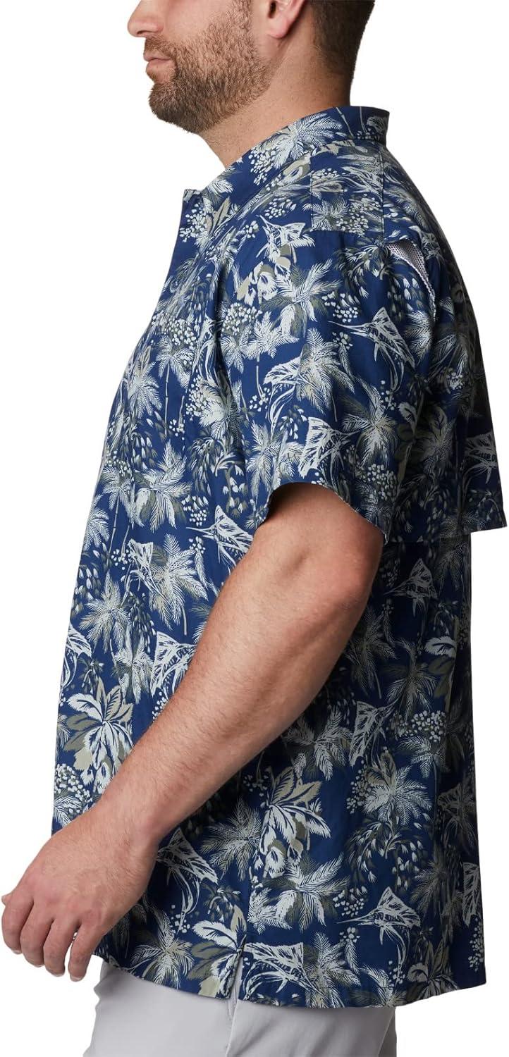 imageColumbia Mens Super Tamiami Long Sleeve ShirtCarbon Festive Fishin Print