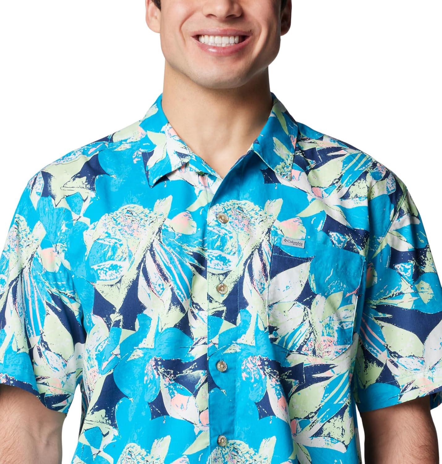 imageColumbia Mens Super Tamiami Long Sleeve ShirtCarbon Paddledia