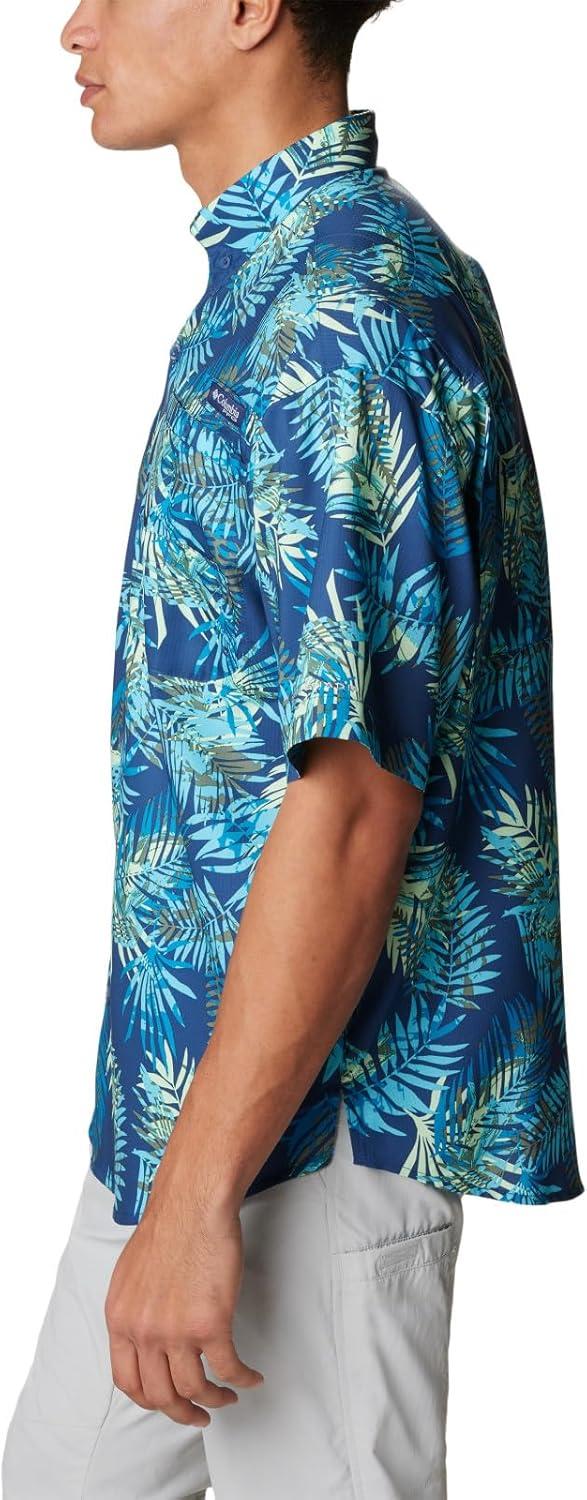 imageColumbia Mens Super Tamiami Long Sleeve ShirtCarbon Tunatropic Print
