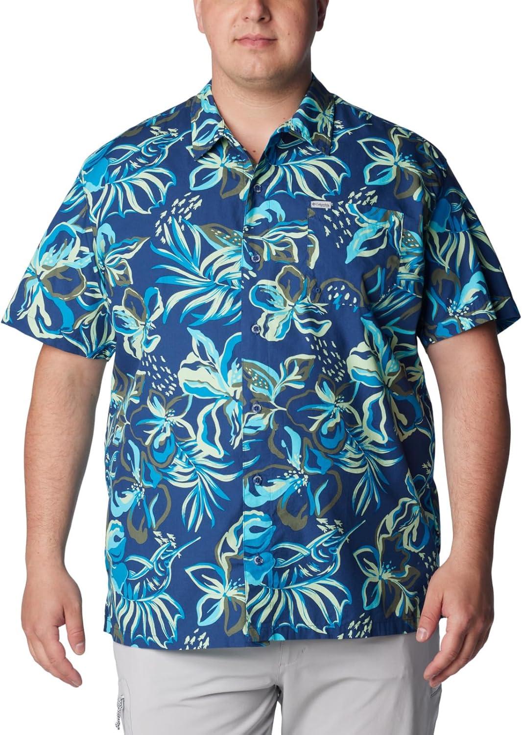 imageColumbia Mens Super Tamiami Long Sleeve ShirtCarbon Wildwaters Print