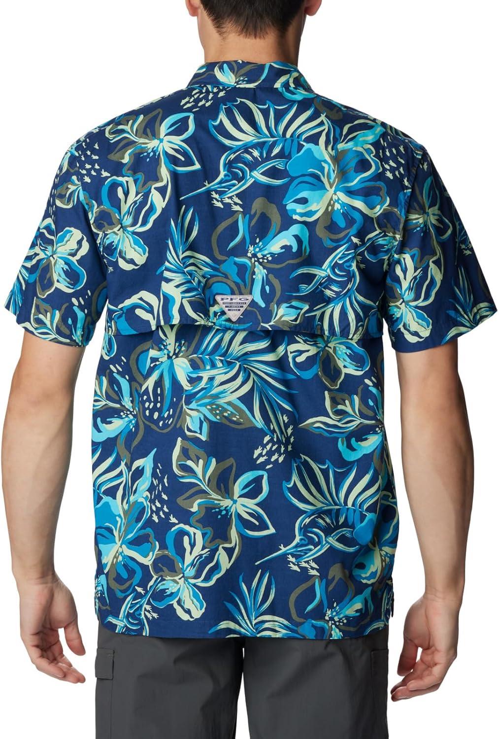 imageColumbia Mens Super Tamiami Long Sleeve ShirtCarbon Wildwaters Print