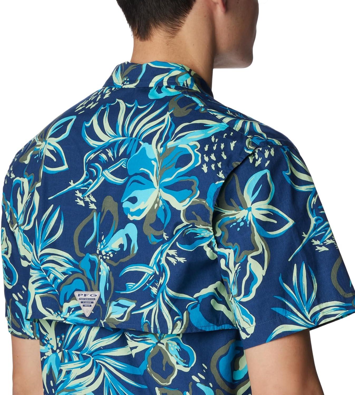imageColumbia Mens Super Tamiami Long Sleeve ShirtCarbon Wildwaters Print