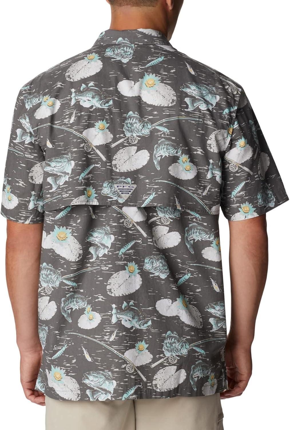 imageColumbia Mens Super Tamiami Long Sleeve ShirtCity Grey Bassman