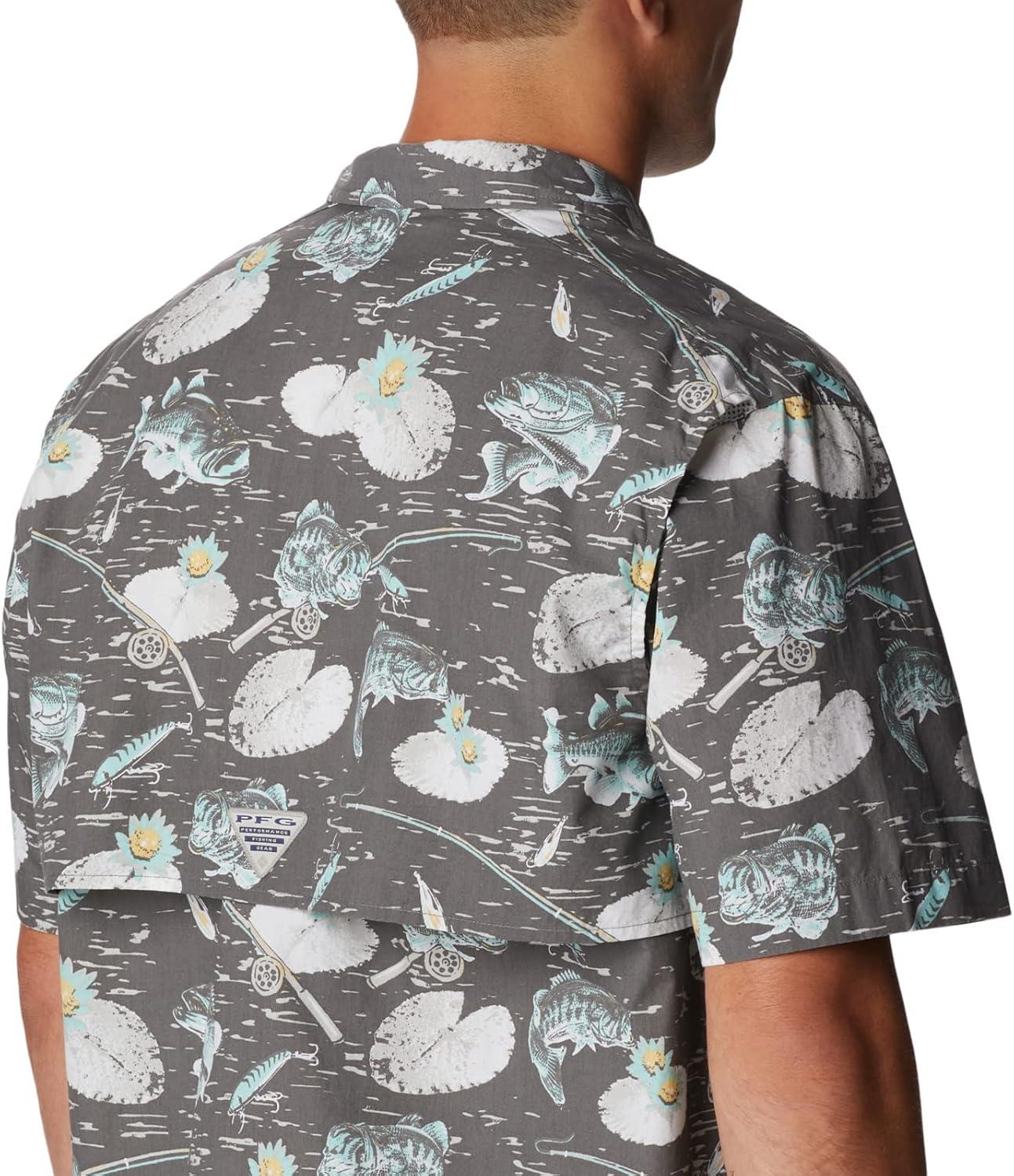 imageColumbia Mens Super Tamiami Long Sleeve ShirtCity Grey Bassman