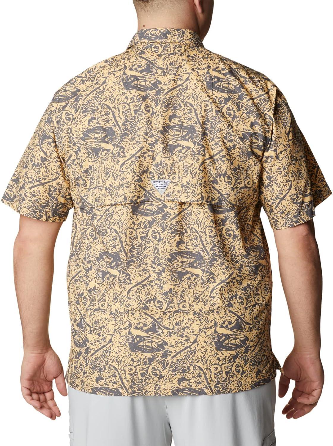 imageColumbia Mens Super Tamiami Long Sleeve ShirtCocoa Butter Bass Baiting