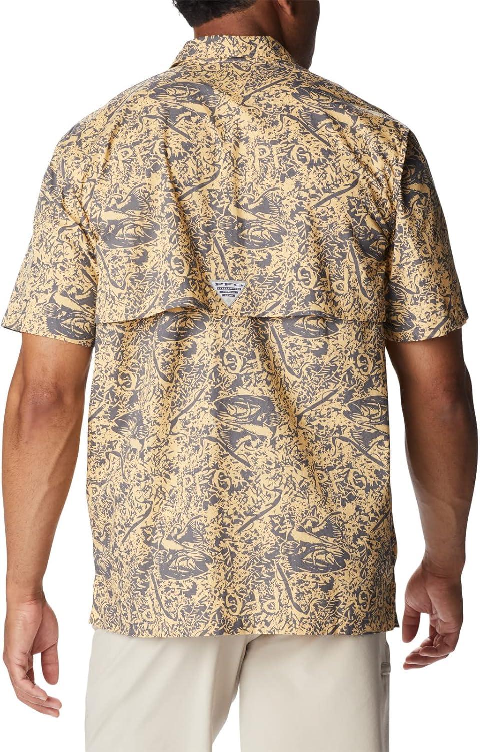 imageColumbia Mens Super Tamiami Long Sleeve ShirtCocoa Butter Bass Baiting