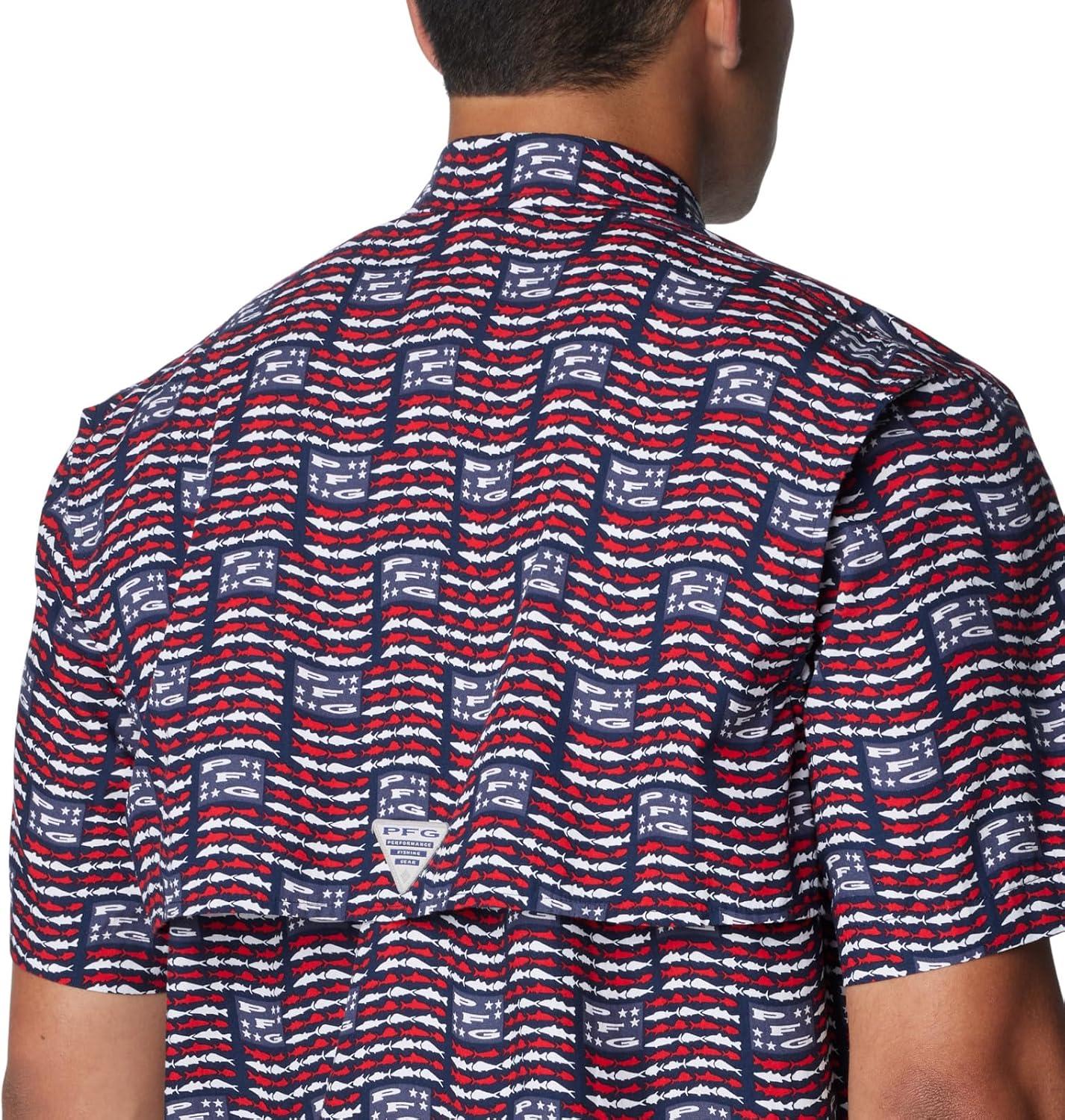 imageColumbia Mens Super Tamiami Long Sleeve ShirtCollegiate NavyPfg Banner