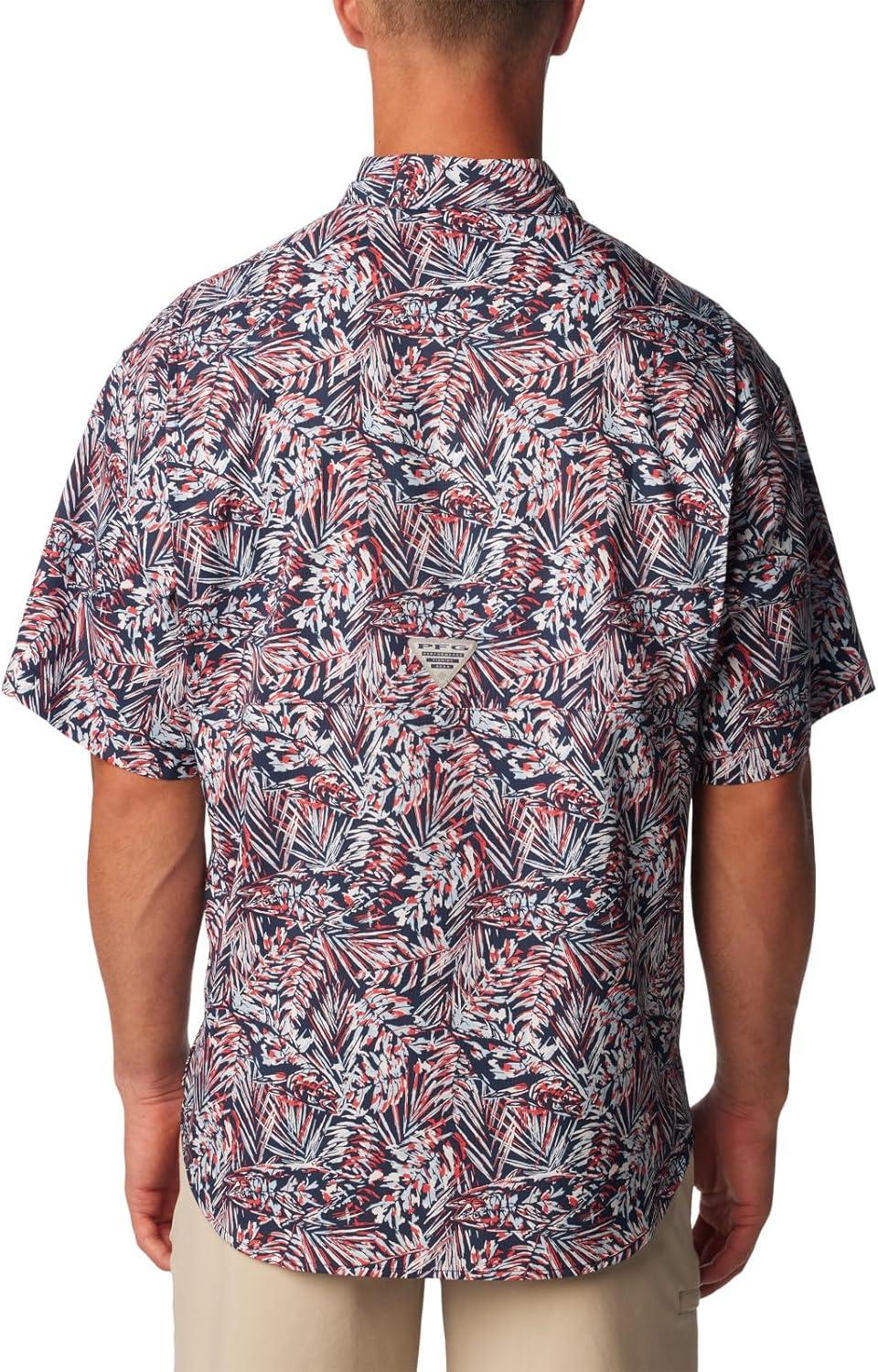 imageColumbia Mens Super Tamiami Long Sleeve ShirtCollegiate NavyTunado