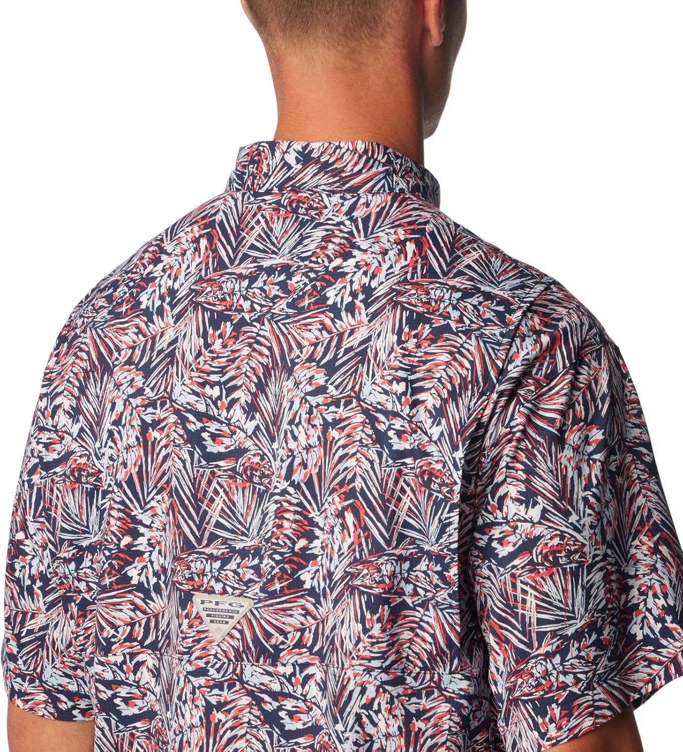 imageColumbia Mens Super Tamiami Long Sleeve ShirtCollegiate NavyTunado