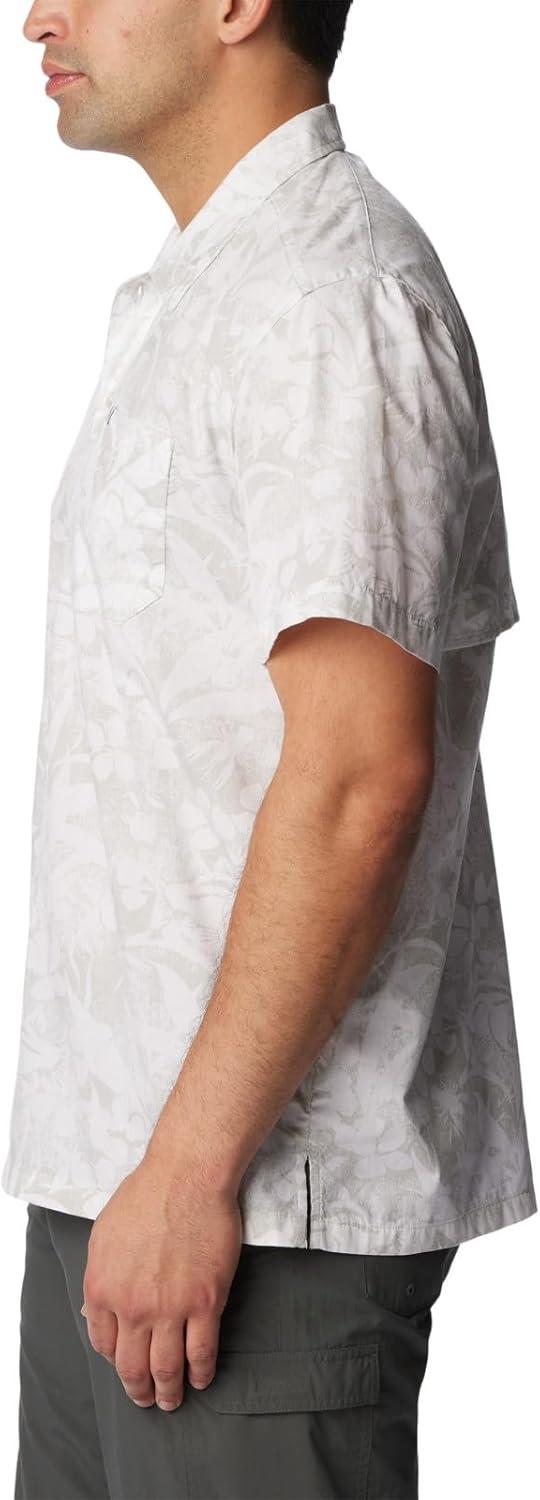 imageColumbia Mens Super Tamiami Long Sleeve ShirtCool Grey Basstyle Print