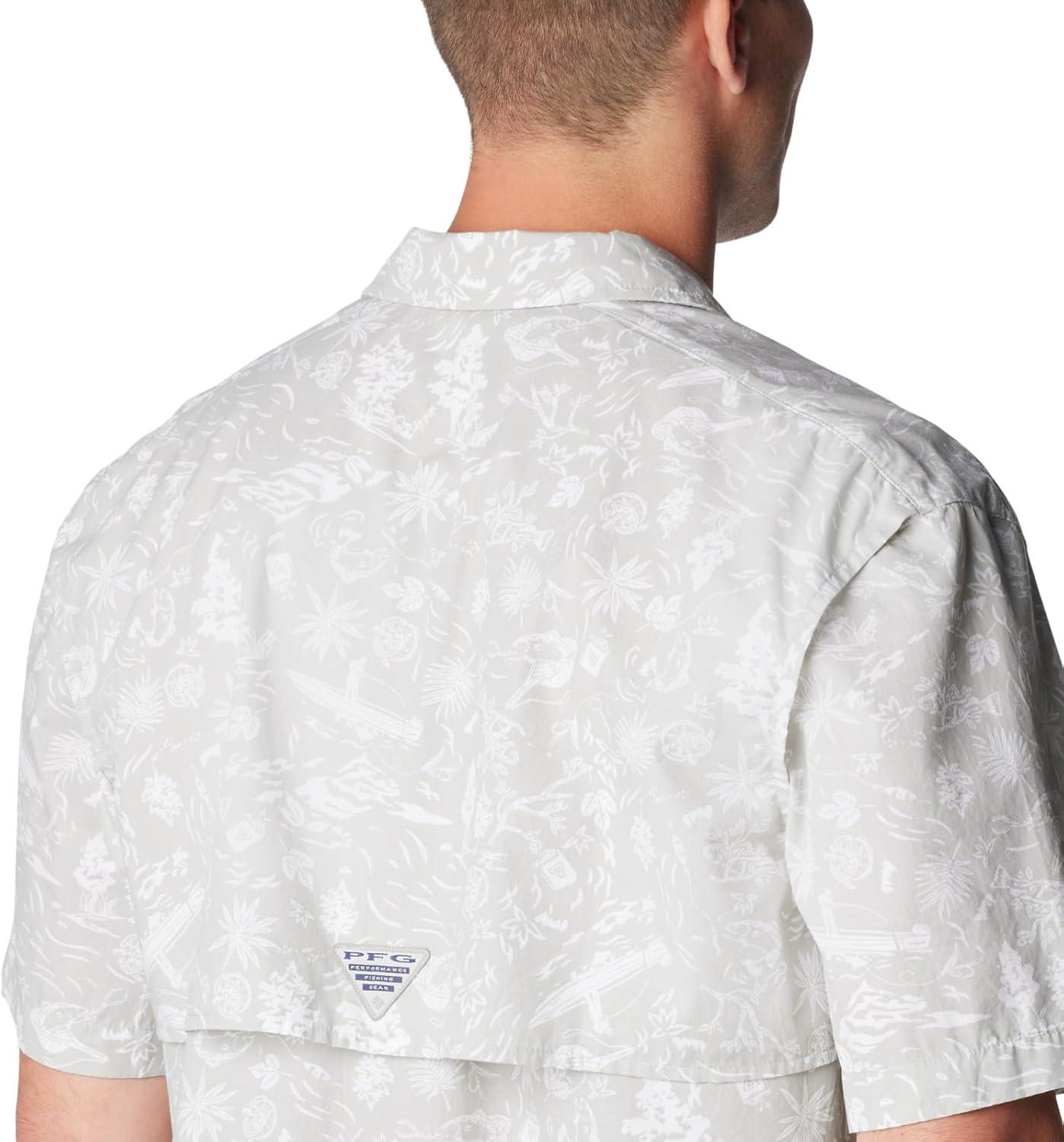 imageColumbia Mens Super Tamiami Long Sleeve ShirtCool GreyKahawai