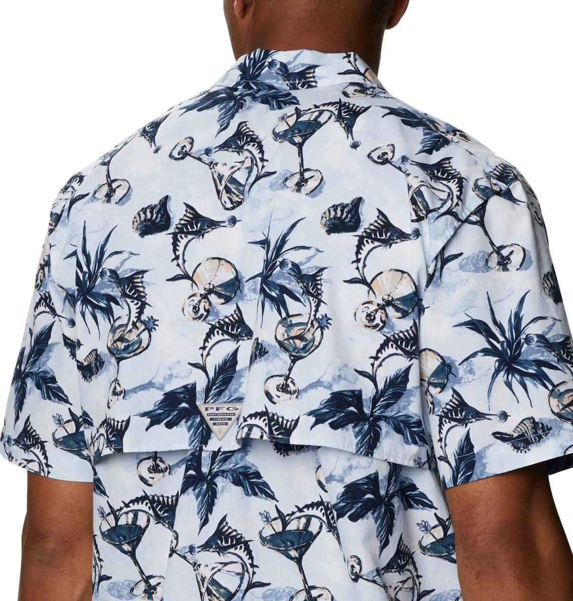 imageColumbia Mens Super Tamiami Long Sleeve ShirtDaydream Martini Marlin Print