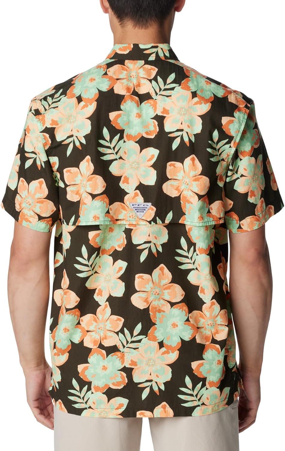 imageColumbia Mens Super Tamiami Long Sleeve ShirtDeep OliveBotanicraze