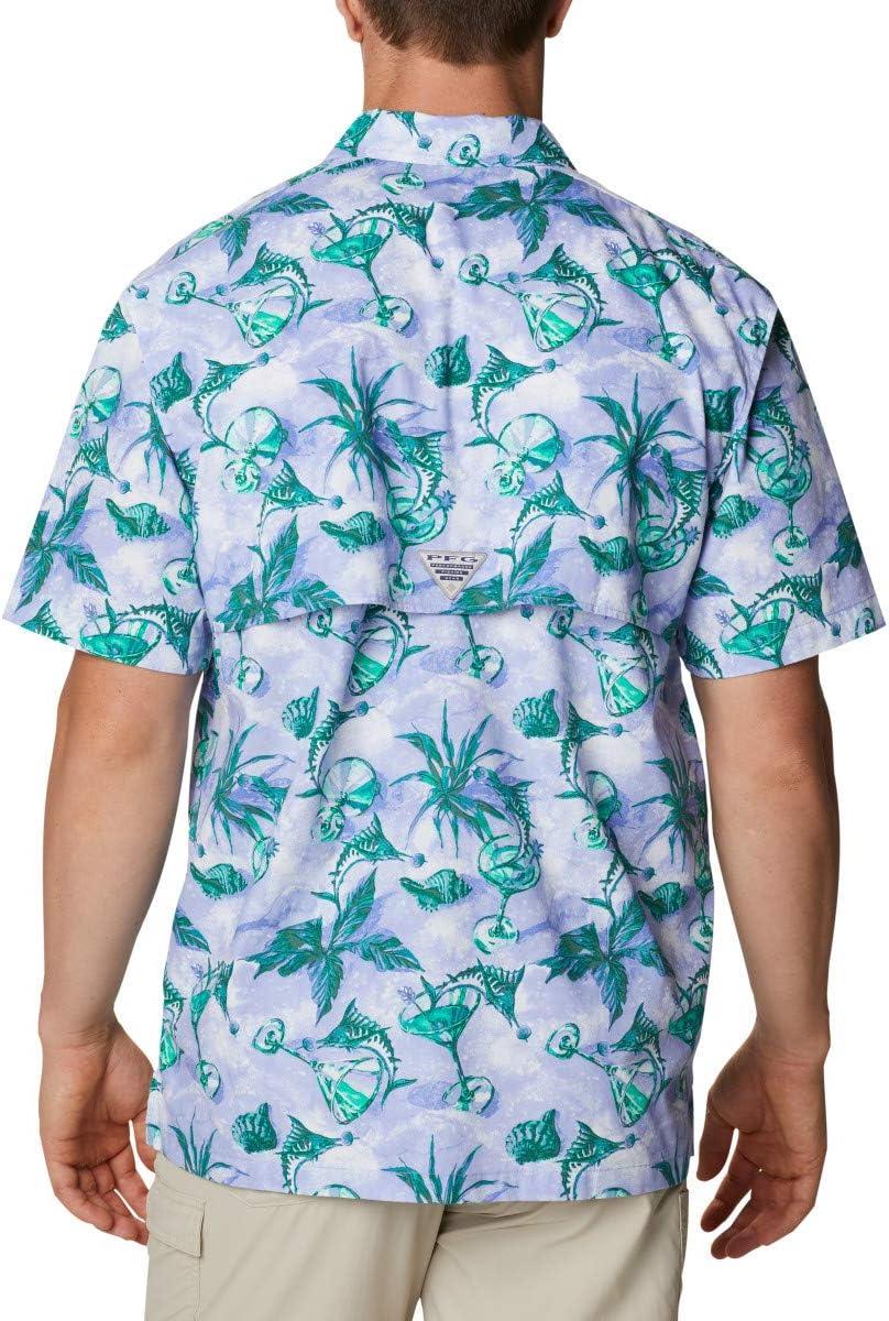 imageColumbia Mens Super Tamiami Long Sleeve ShirtFairytale Martini Marlin Print