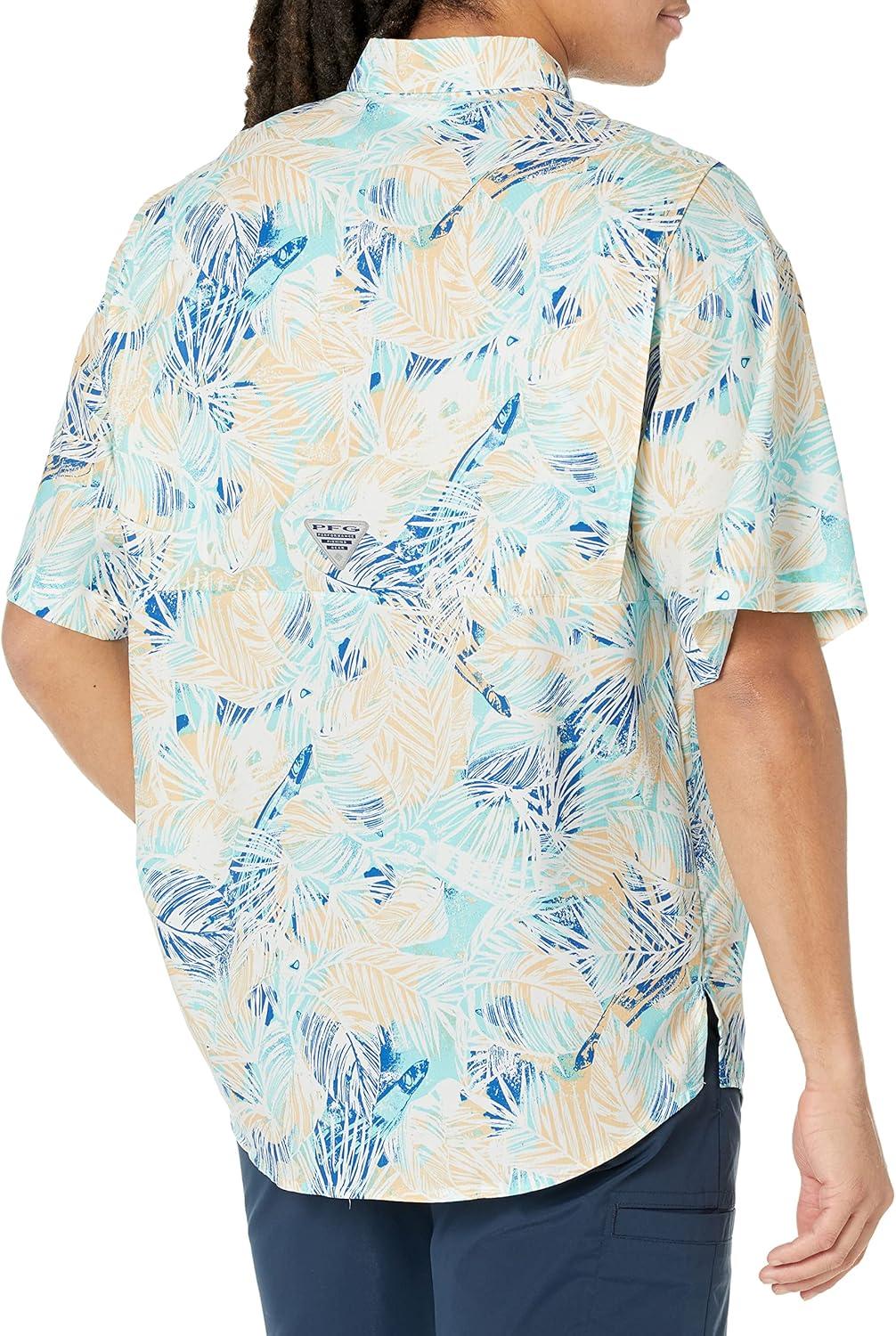 imageColumbia Mens Super Tamiami Long Sleeve ShirtGulf Stream Tropiclure