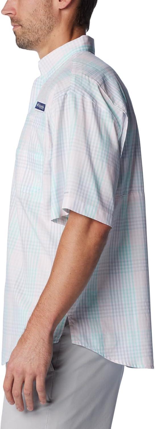 imageColumbia Mens Super Tamiami Long Sleeve ShirtGulf StreamAll Over Gingham