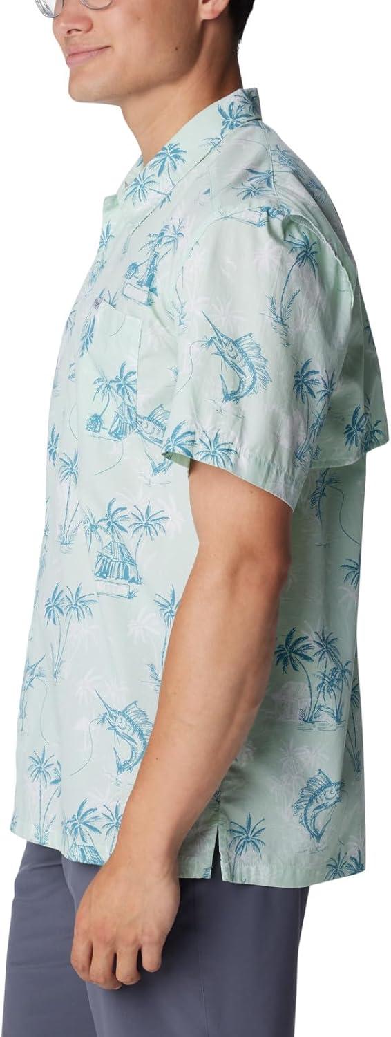 imageColumbia Mens Super Tamiami Long Sleeve ShirtIcy MornScribbled