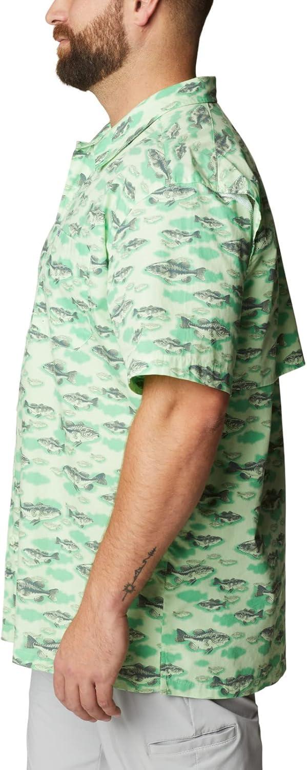 imageColumbia Mens Super Tamiami Long Sleeve ShirtKey West Bigmouth Print