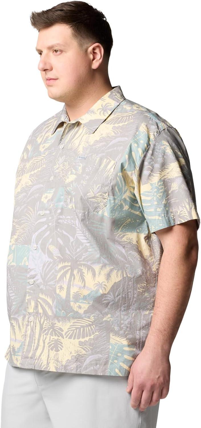 imageColumbia Mens Super Tamiami Long Sleeve ShirtLemon Wash Tarpon Trek