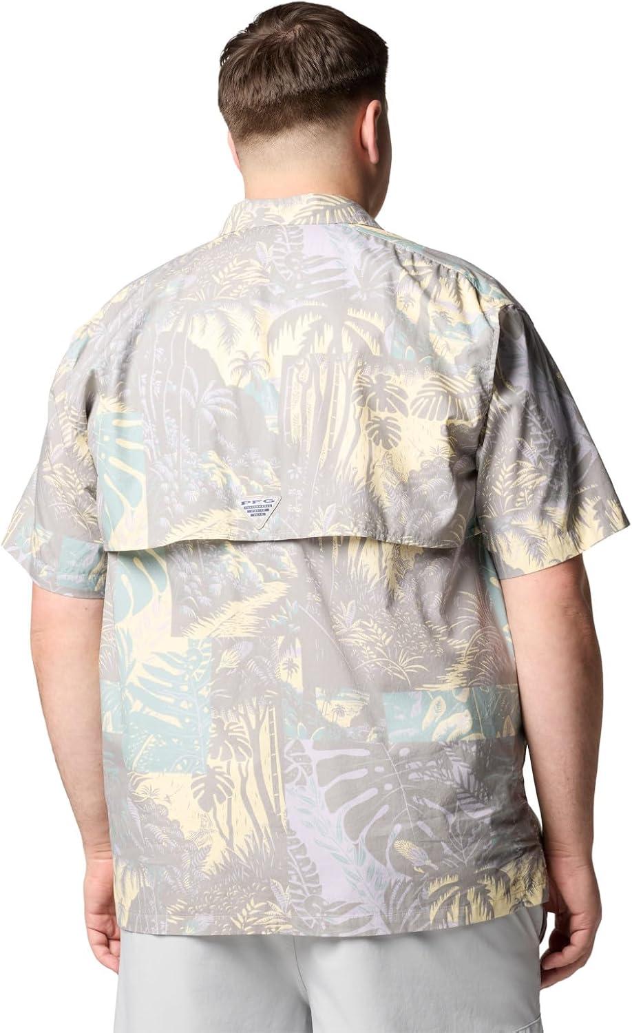 imageColumbia Mens Super Tamiami Long Sleeve ShirtLemon Wash Tarpon Trek