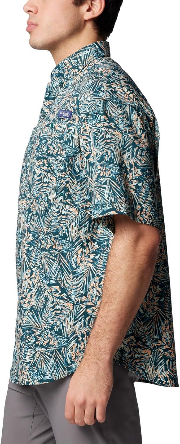 imageColumbia Mens Super Tamiami Long Sleeve ShirtMidnight Teal Tunado