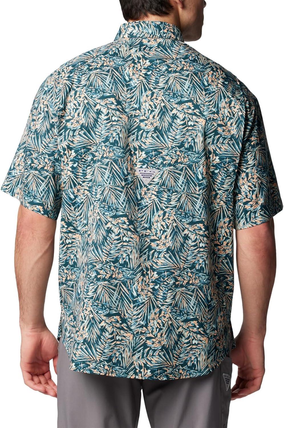imageColumbia Mens Super Tamiami Long Sleeve ShirtMidnight Teal Tunado